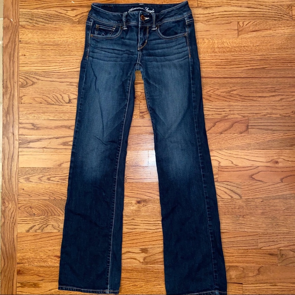 AMERICAN EAGLE Jeans Slim Boot Size 4 Long